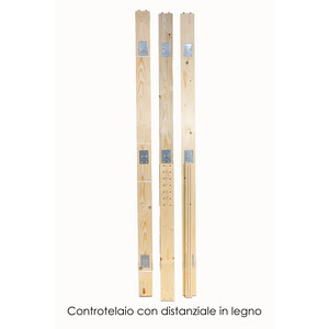 C CONTROTELAIO LEGNO ABETE  8,5X2X215 CM DIST.LEGNO