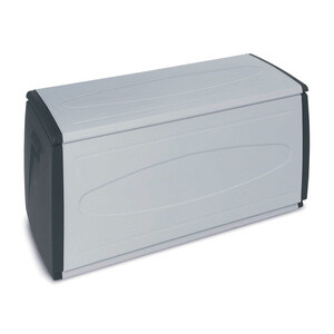 CASSAPANCA TERRY BOX 120X54XH57 CM NERO GRIGIO