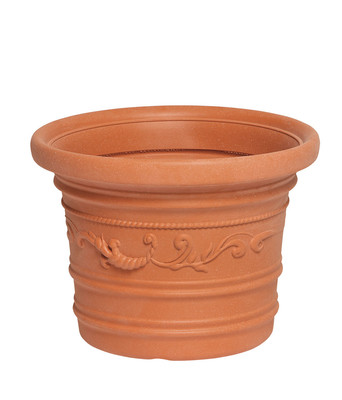 VASO PLASTICA FESTONATO D. CM.35X26H PRESTIGE