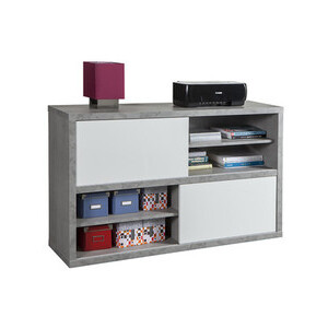 PRATICO MOBILE CM 35,5X140X86,5H CEMENTO