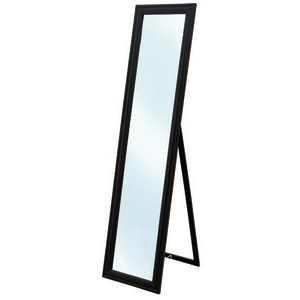 SPECCHIO A PAVIMENTO CM.40X160 NERO