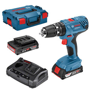 BOSCH-B DRILL 2 BATT.GSB18V-21 (2 Ah)