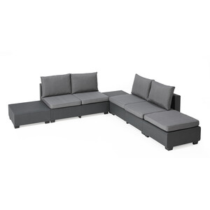 ALLIBERT SALOTTO 'SAPPORO' GRAPHITE C/CUSC.