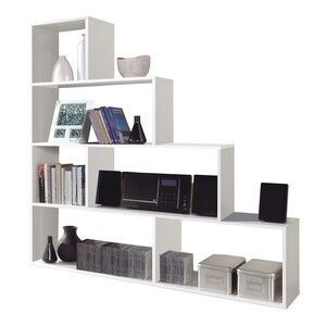 KIT LIBRERIA 'KLUM' CM.145X29X145H BIANCO