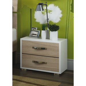 LINEA MODERN COMODINO   2C CM 52X36X43H BI/OL